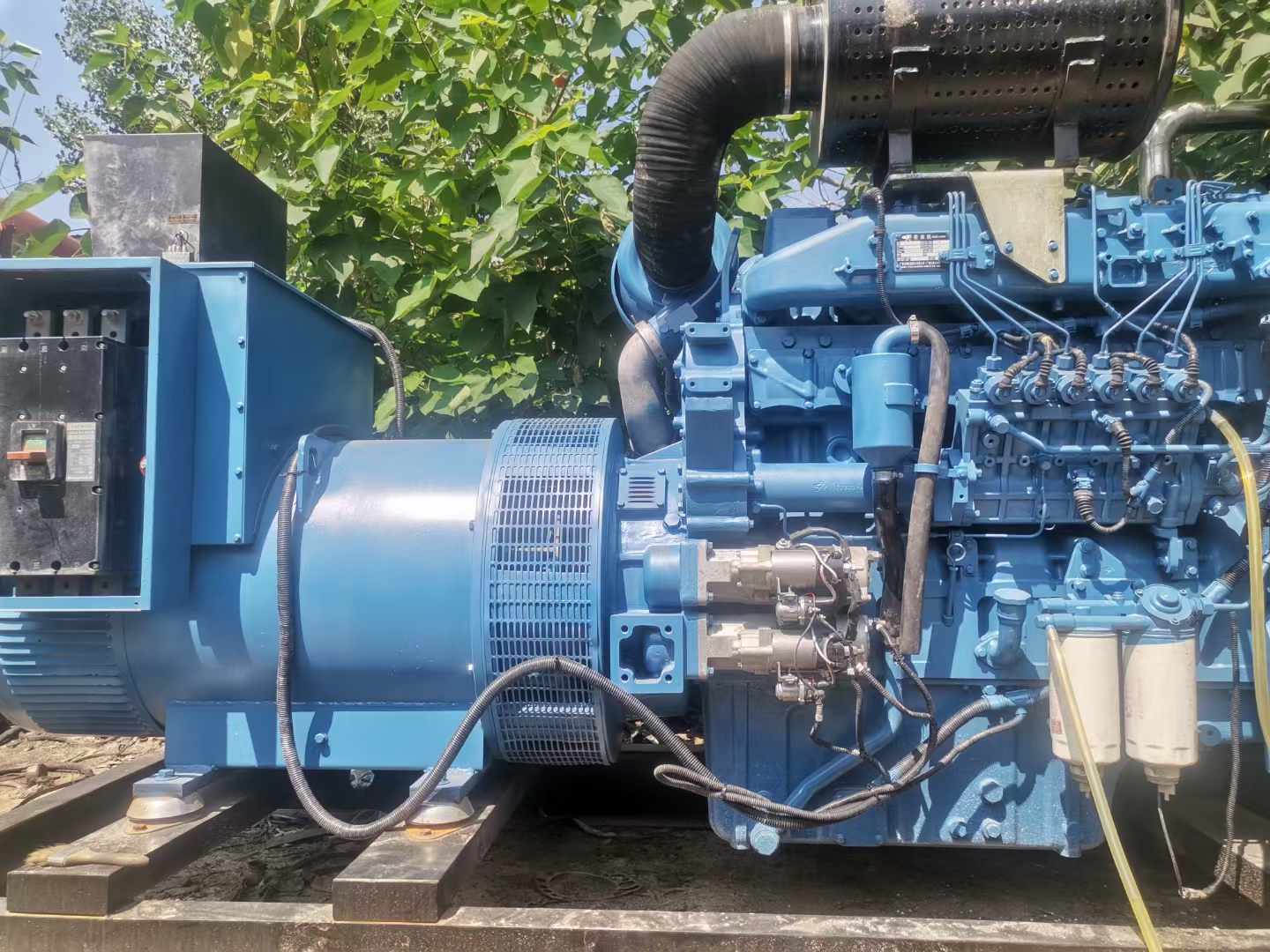沙雅详细说明降低 800kW 柴油发电机输出电流波动的方法